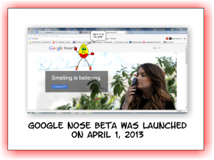 Google Nose Beta